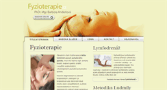 Desktop Screenshot of fyzioterapie.cz